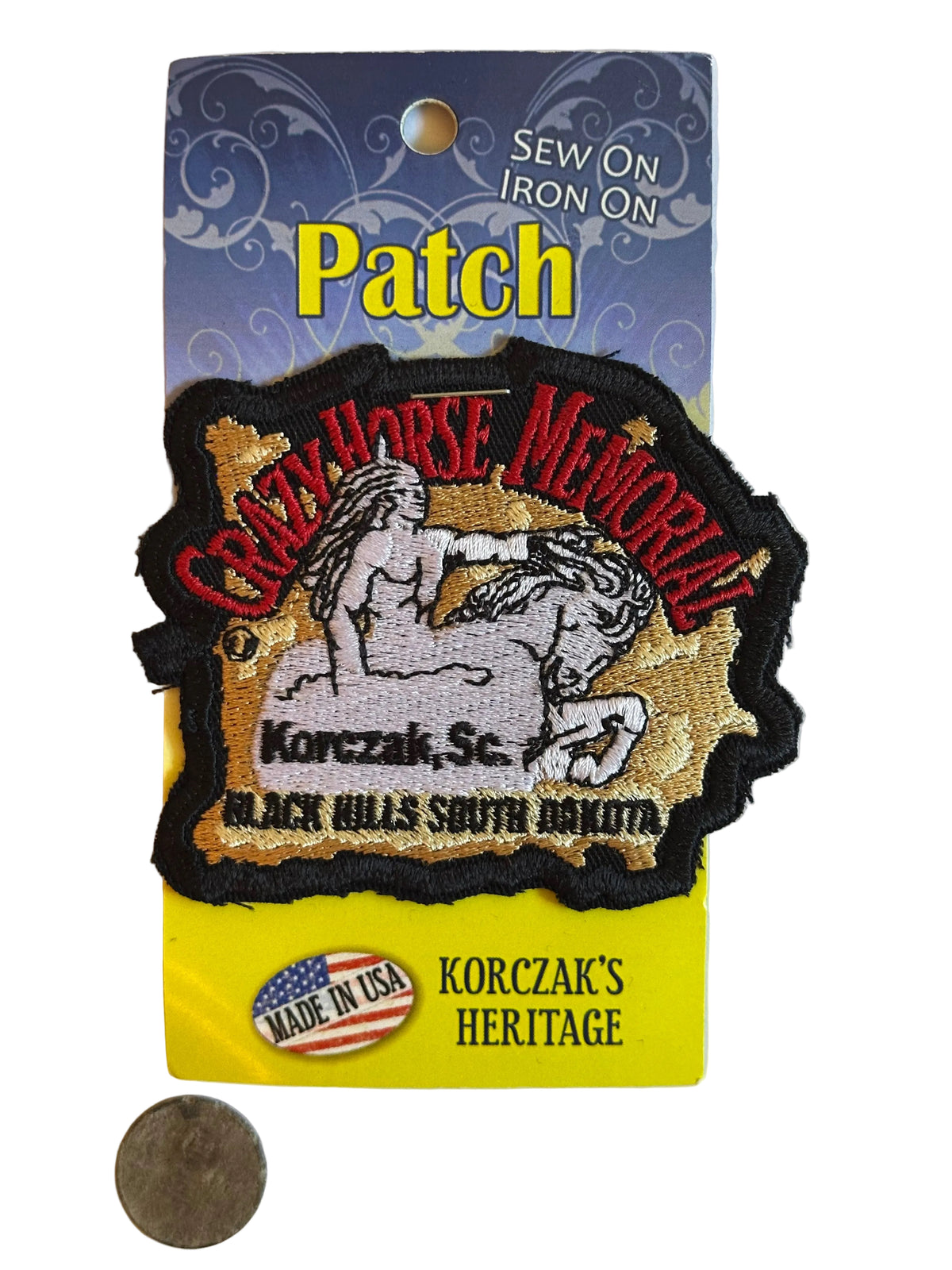 Vintage Patch Crazy Horse Memorial
