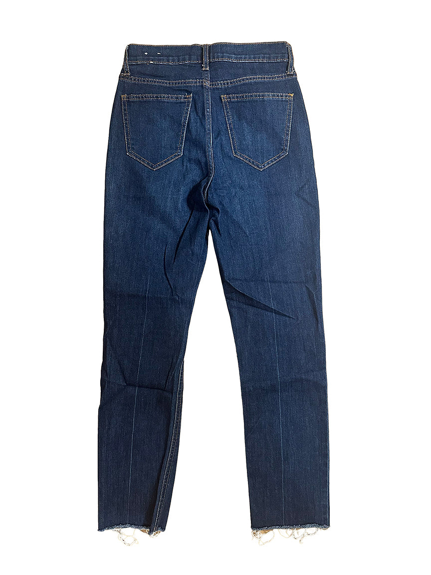 Denim Jeans Old Navy Straight Fit Denim size 0 Dark Indigo