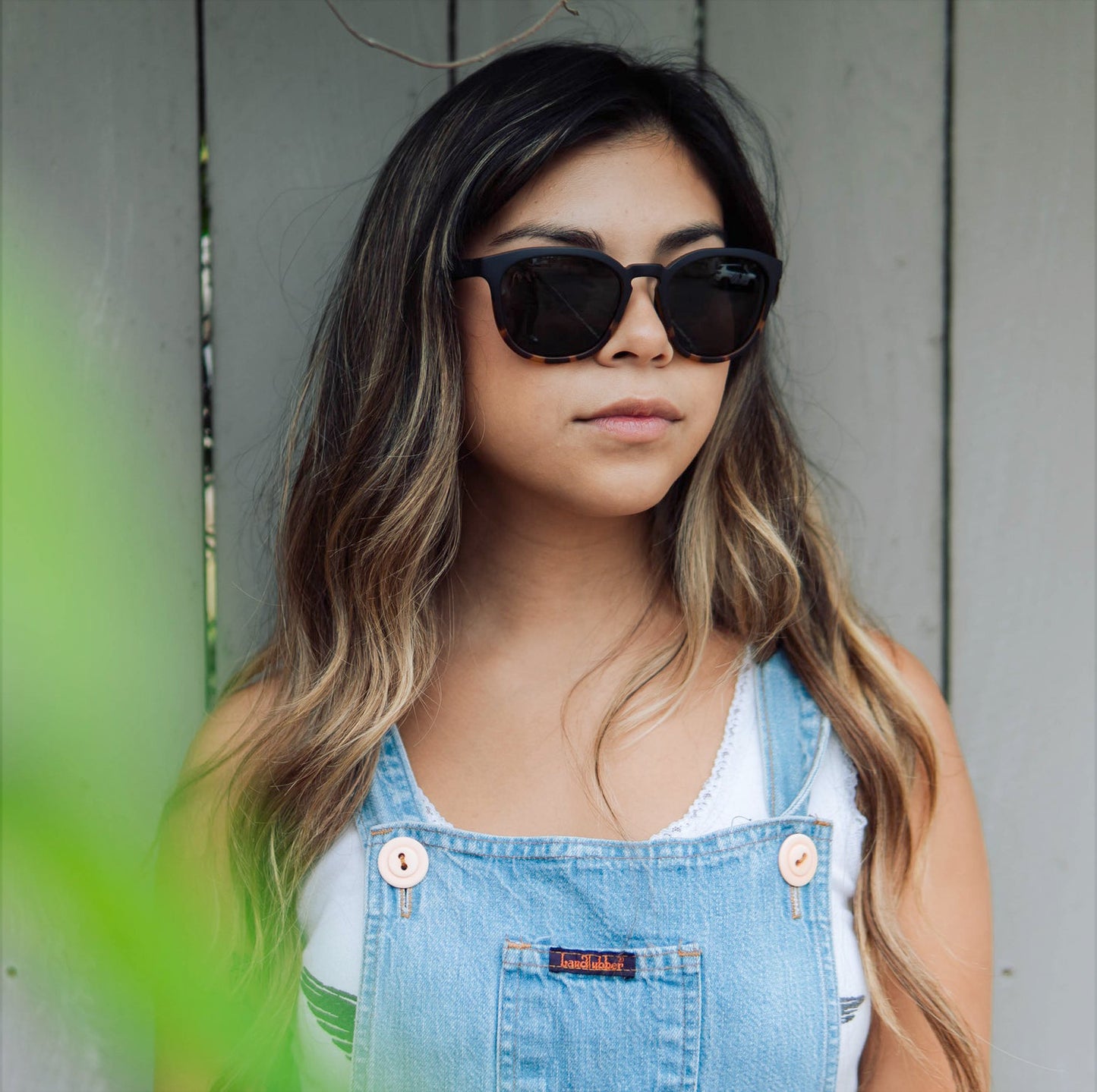 Sunglasses Ensea "Going Places" Tortoise Polarized Smoke