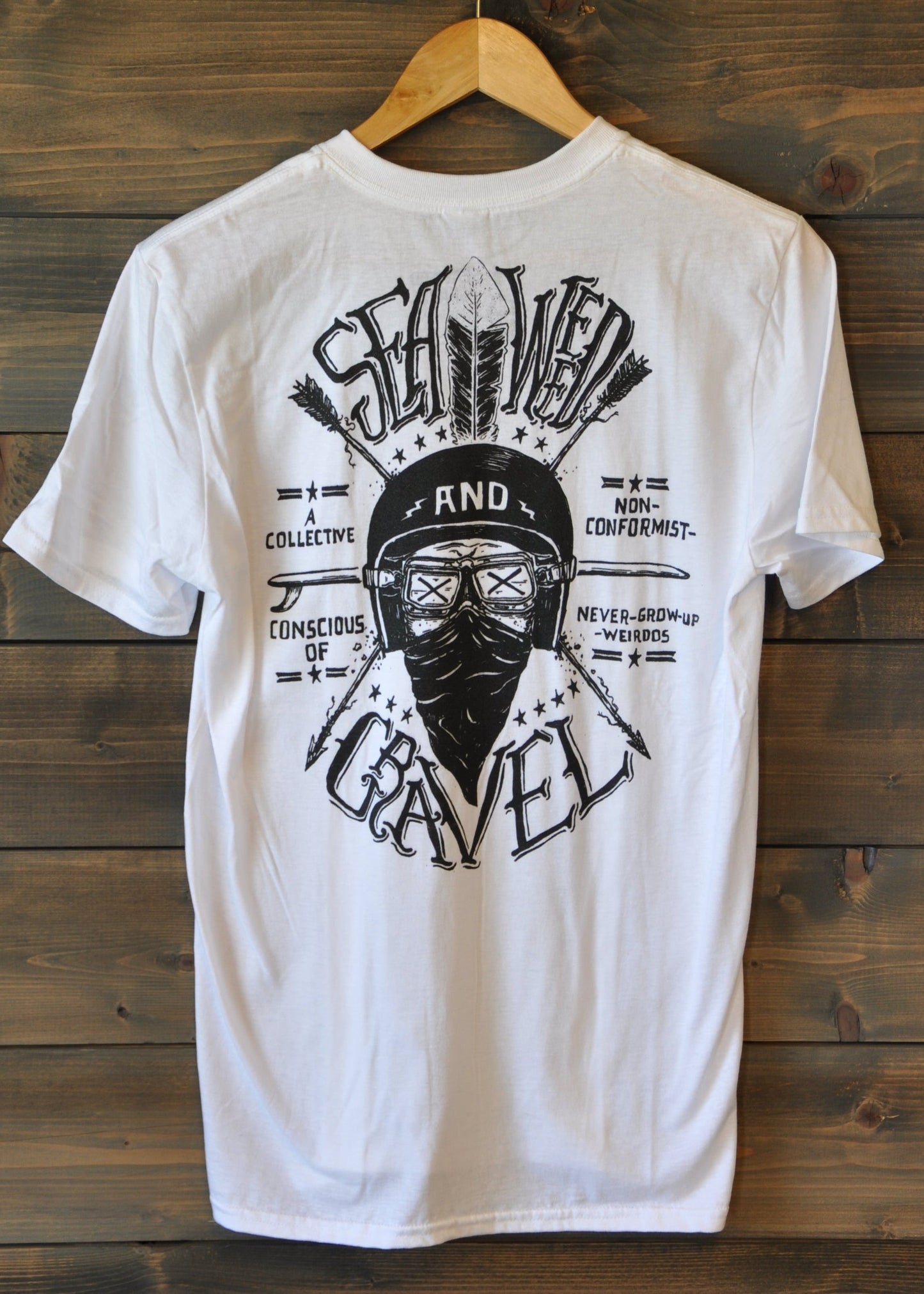 T-Shirt "Helmet Head" White S/S Original Series