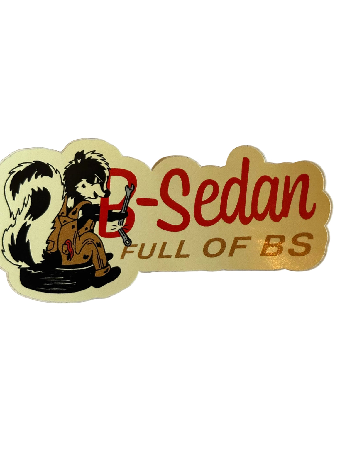 Sticker B-Sedan Automotive Skunk