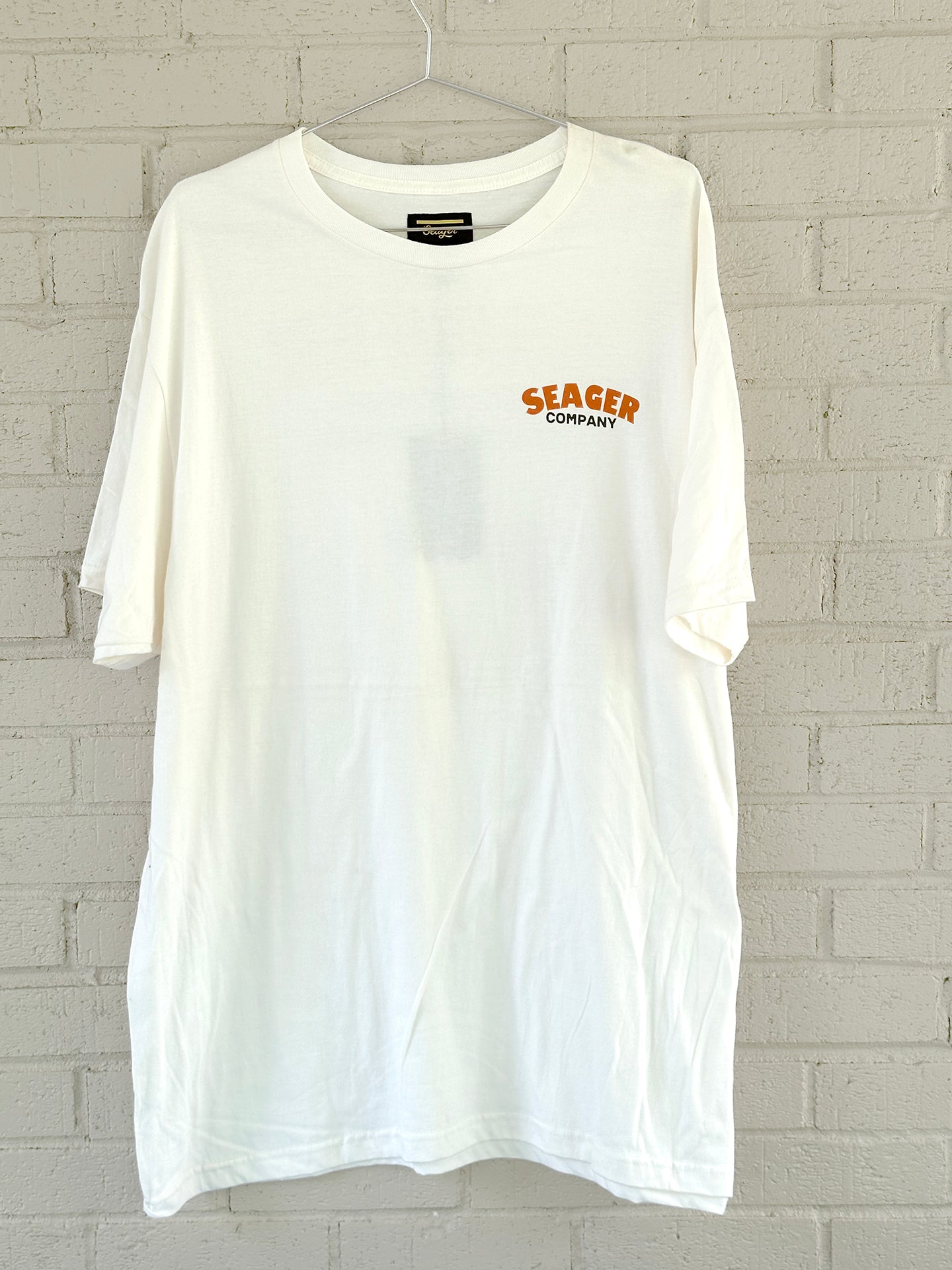 T-Shirt "Western Apparel" by Seager Off White