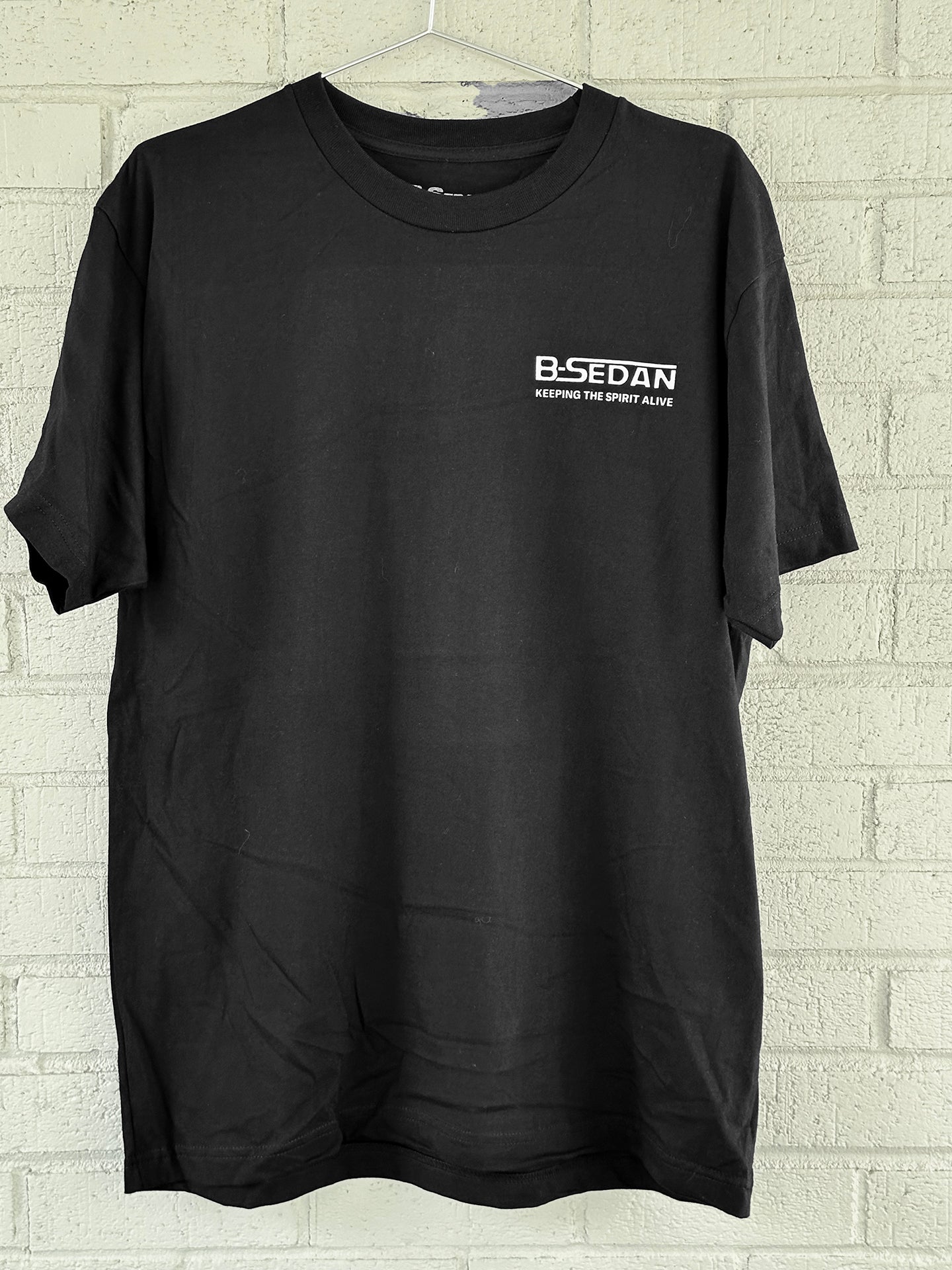 T-Shirt "Keep the Spirit Alive" by B-Sedan Black