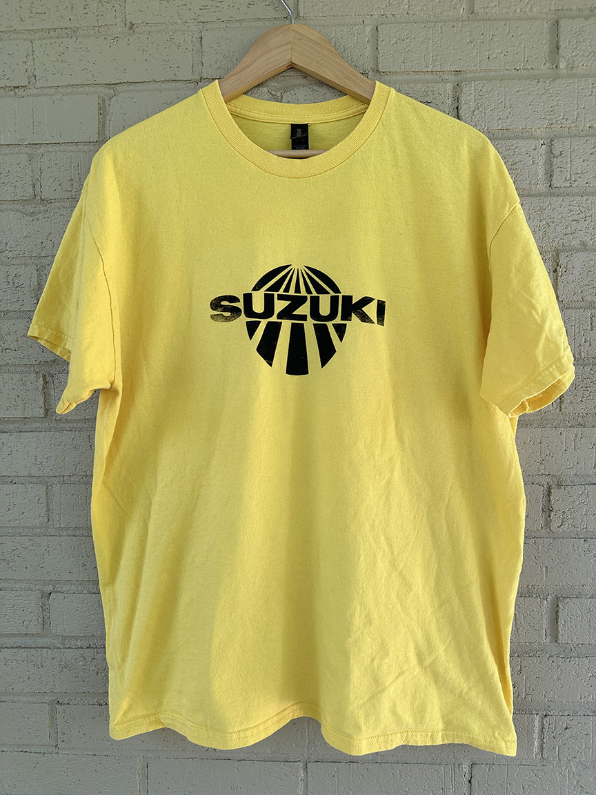 Vintage T-Shirt "Suzuki" S/S Yellow XL