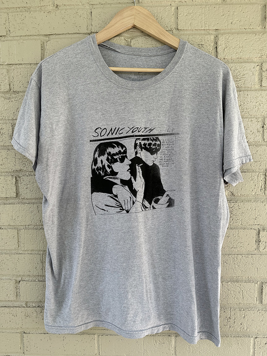 Vintage T-Shirt "Sonic Youth Goo" S/S H.Grey L