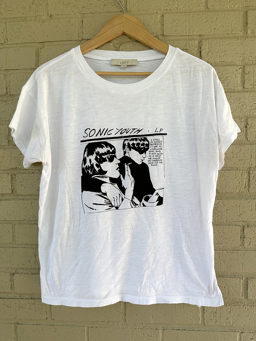 Vintage T-Shirt "Sonic Youth Goo" S/S White M