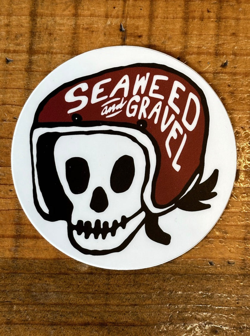 Stickers Circle Seaweed & Gravel