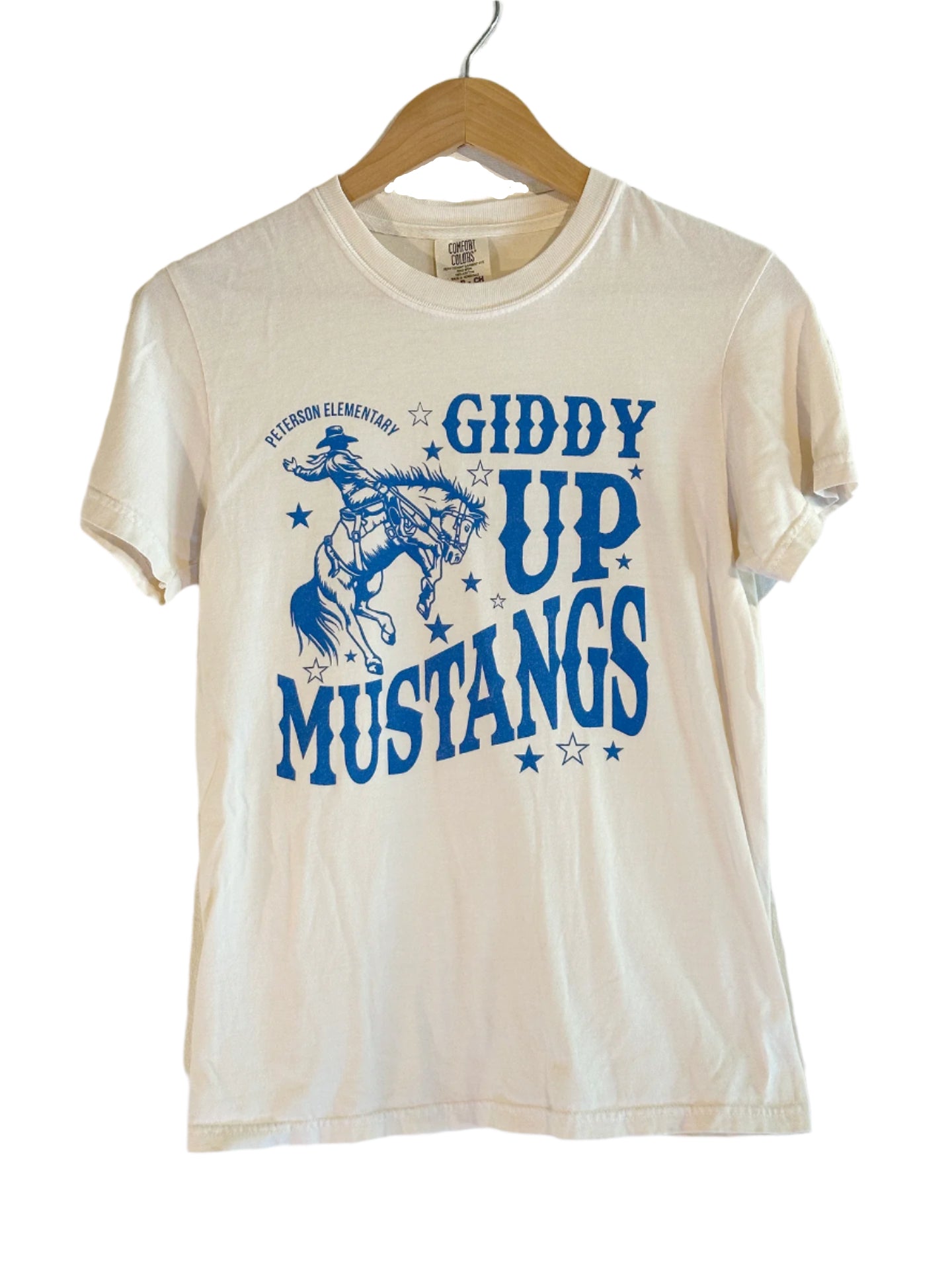 Vintage T-Shirt "Giddy Up" White S