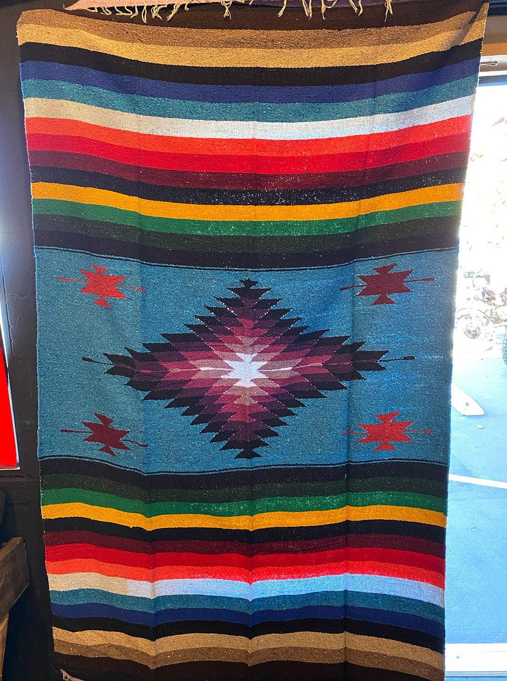 Mexican Blanket Blue