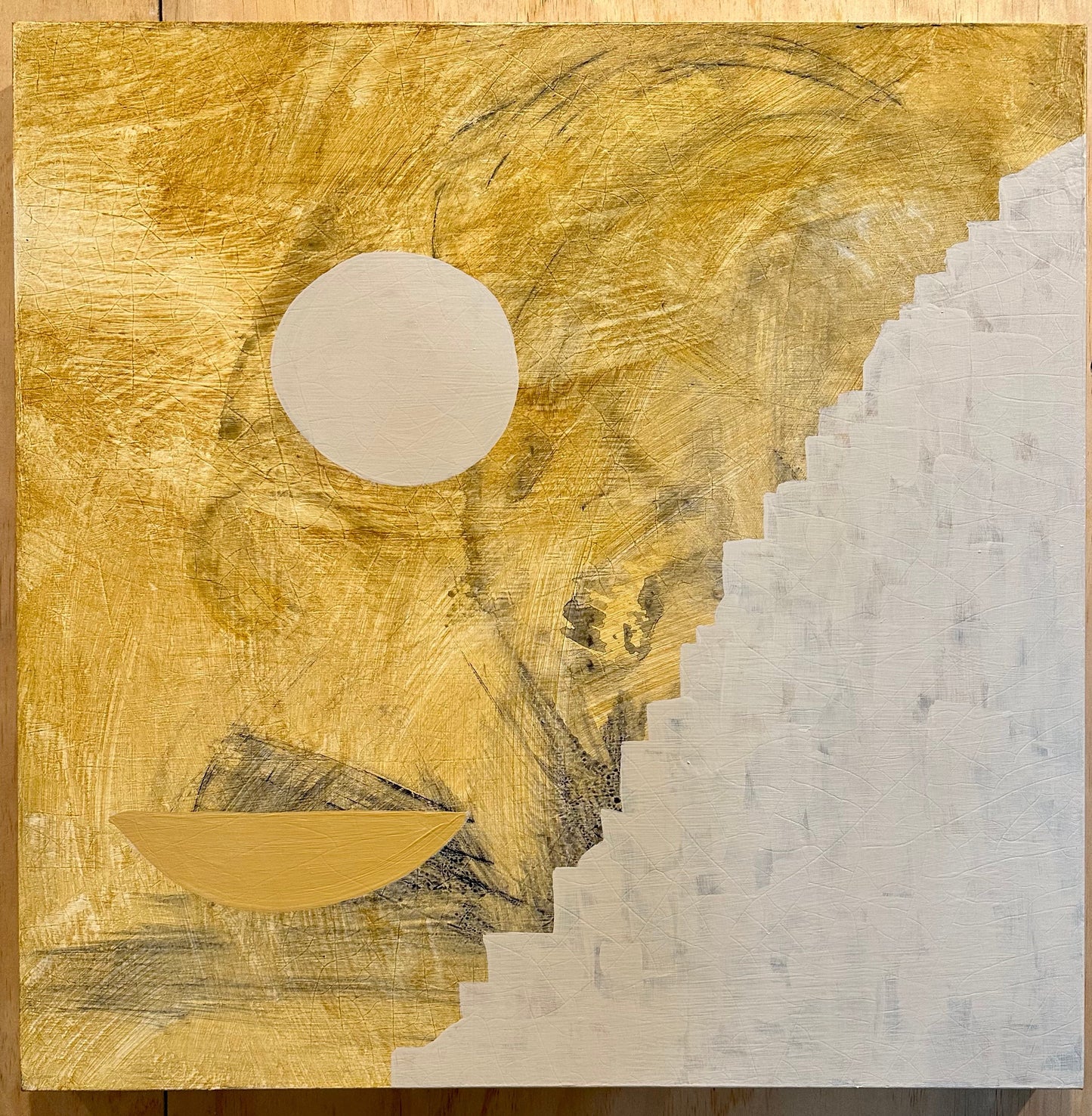 Painting Original Art "Positano" 24" x 24"