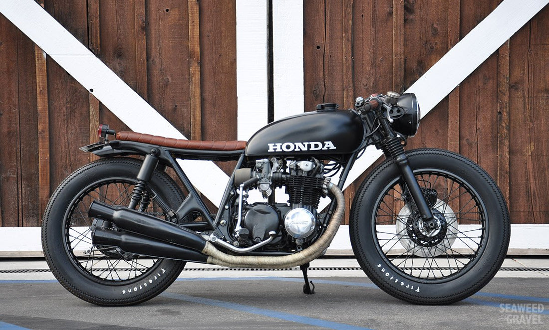 550 Custom CB550 Custom Build by S&G builder Brady Young – Seaweed & Gravel