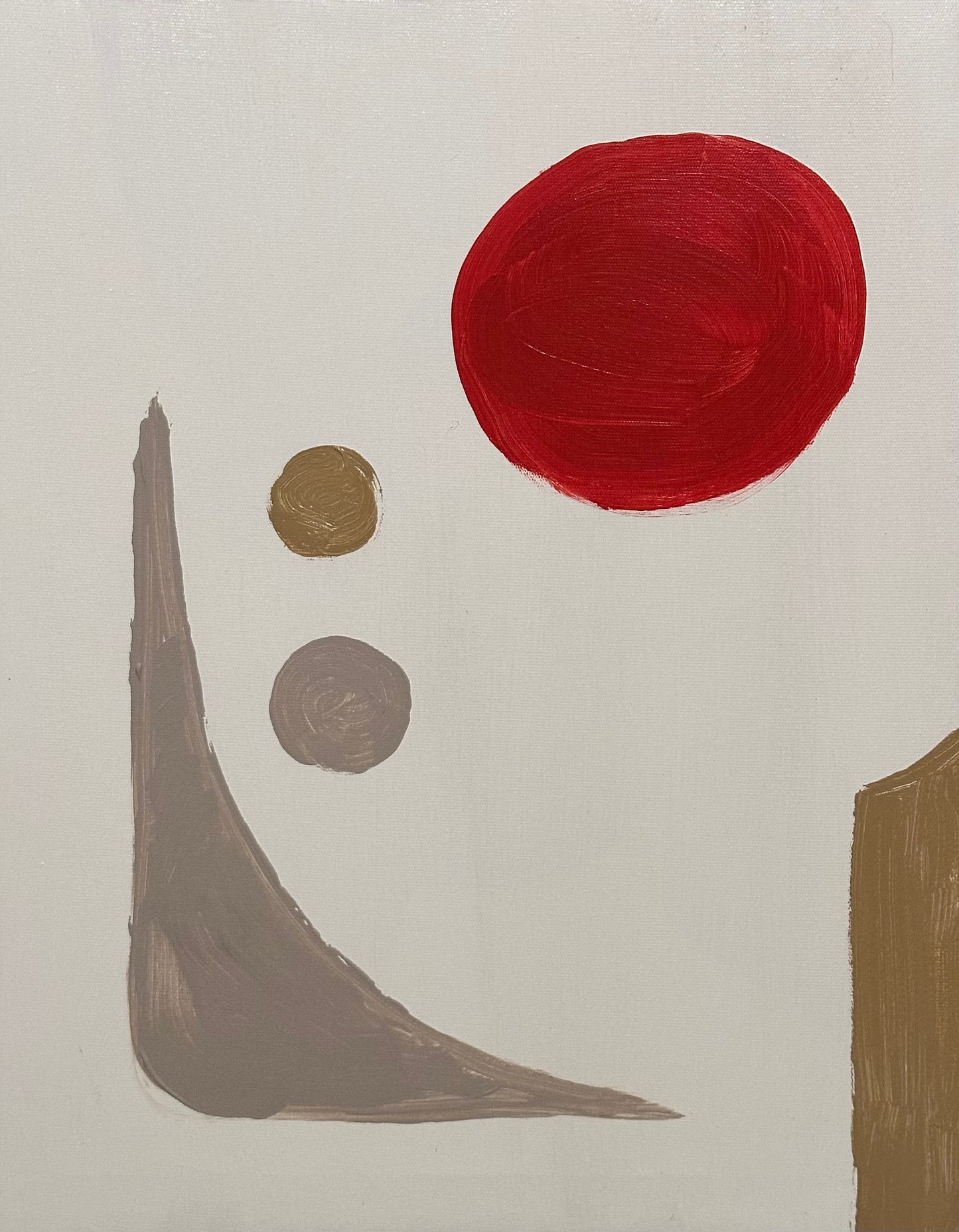 Painting Original Art "Floating" 11” x 14”