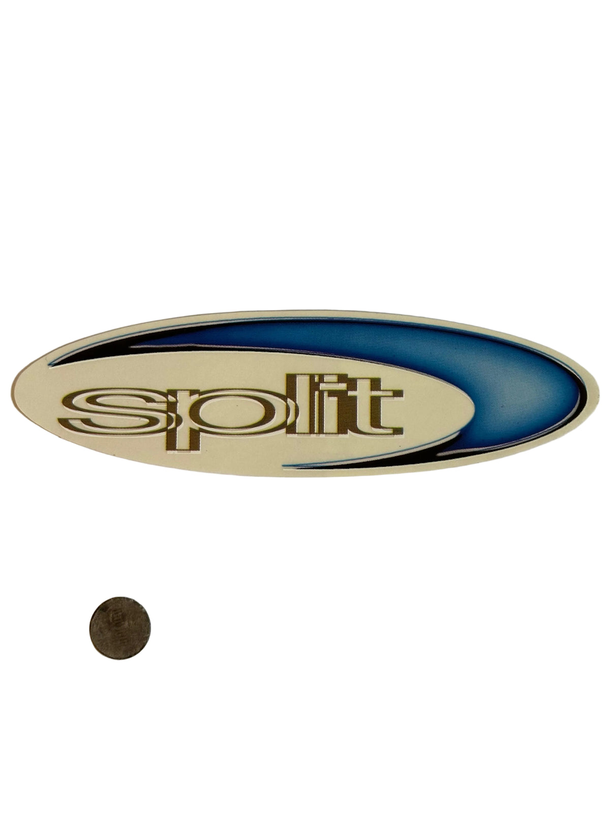 Stickers Vintage SPLIT Clothing Galaxy Blue