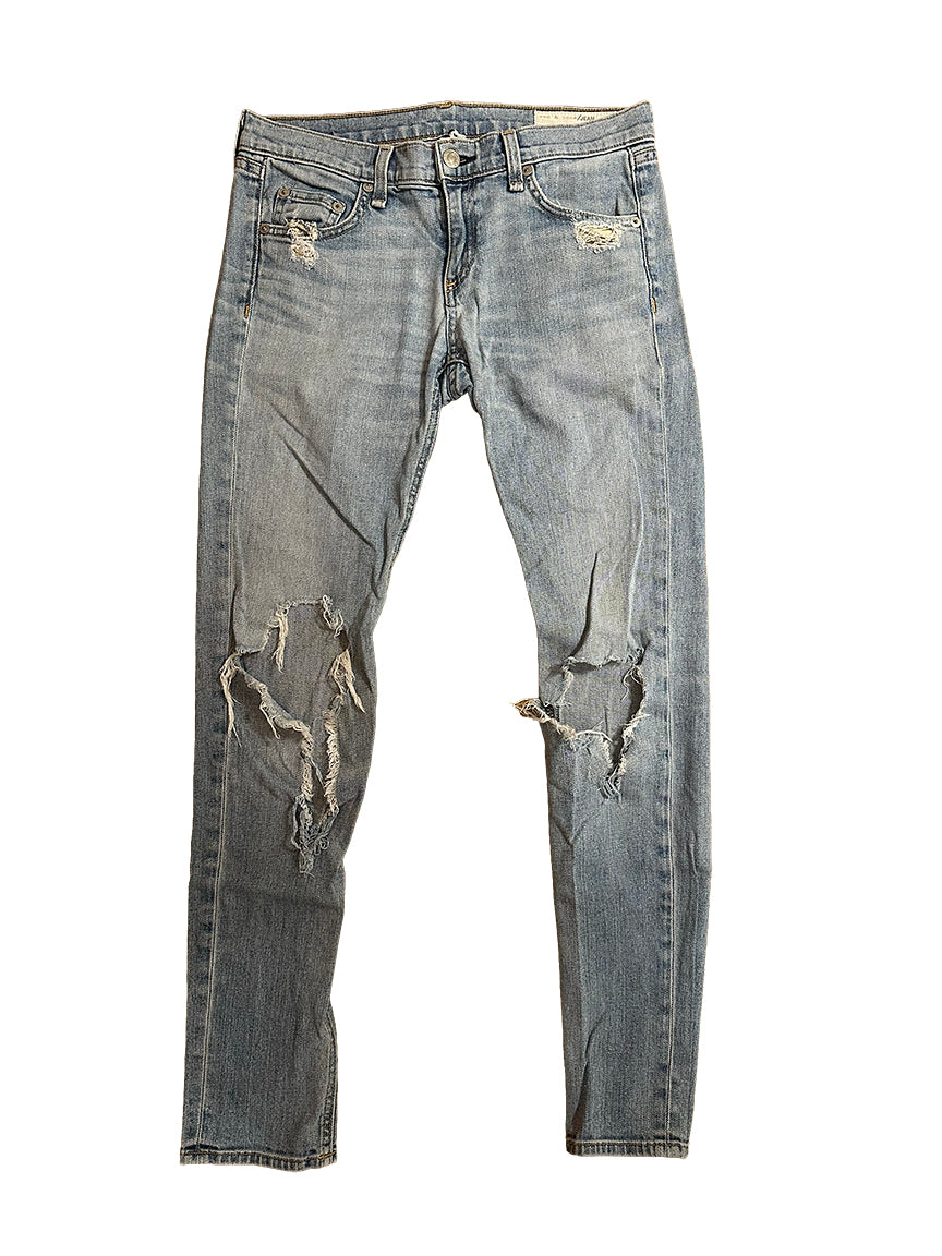 Denim Jeans Rag & Bone “the Dre” Skinny Fit Denim size 25