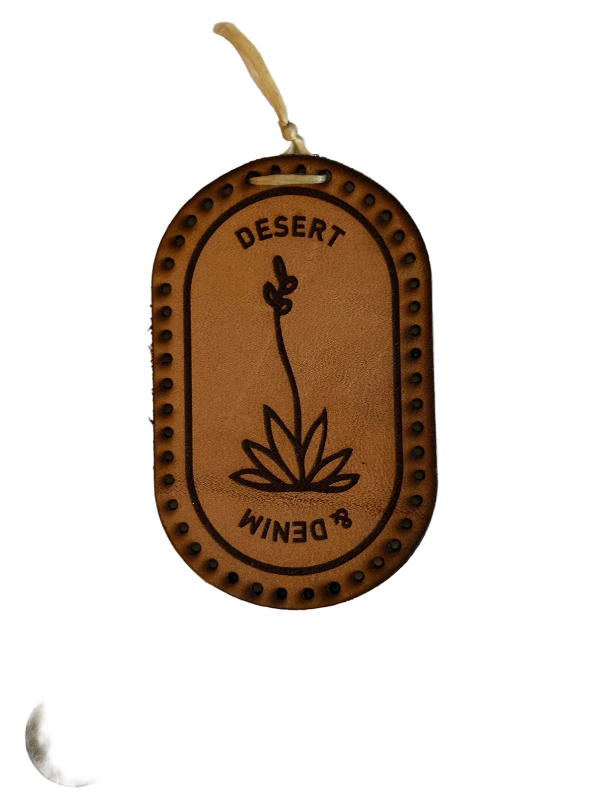 Vintage Patch Leather Desert and Denim
