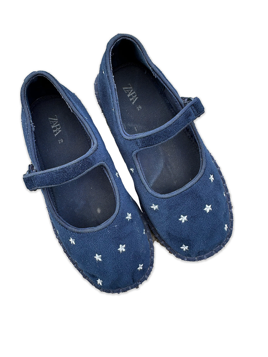 Shoes Kids Zara Flats size 11.5k Navy