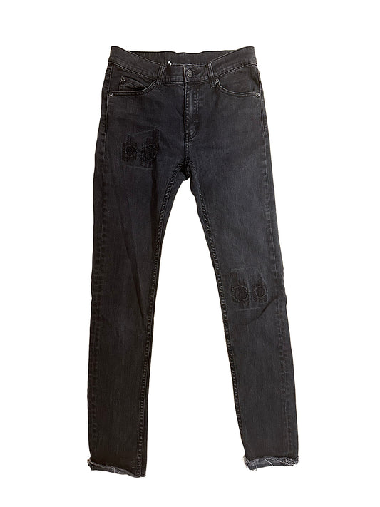 Denim Jeans “Cheap Mondays” Slim Fit Denim size 30 Black