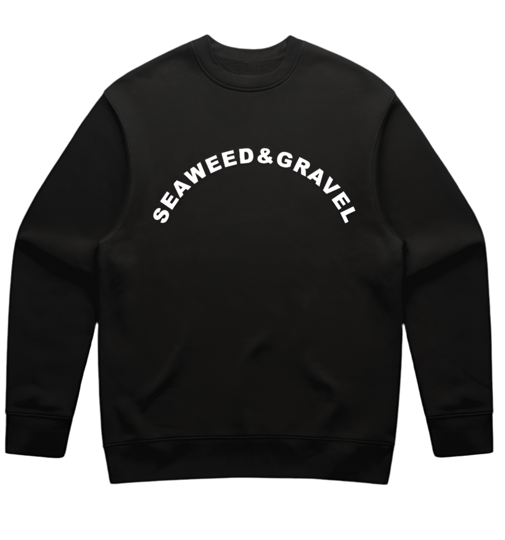 Sweatshirt Crew "SG Logo" Black