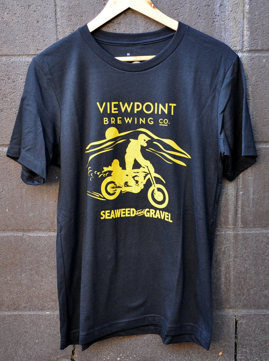 Tee Viewpoint Collab Moto Black S/S