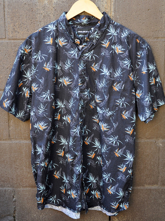 Vintage Hawaiian Shirt 10173 XL