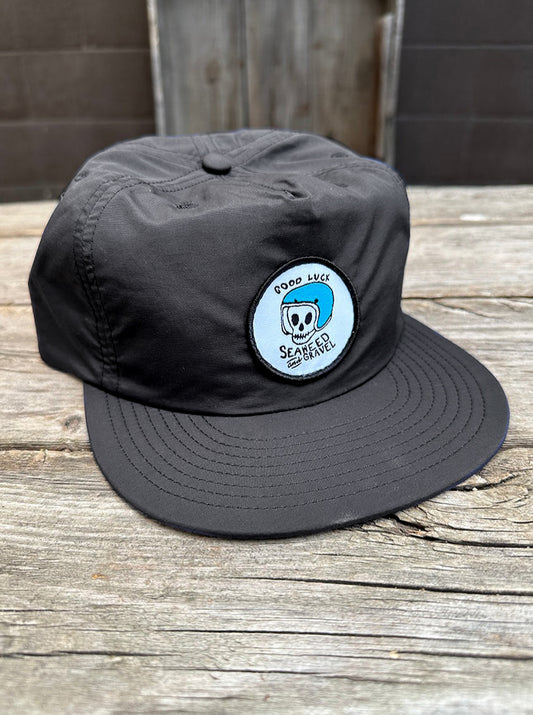 Cap "Good Luck" Nylon Black Hat by S&G