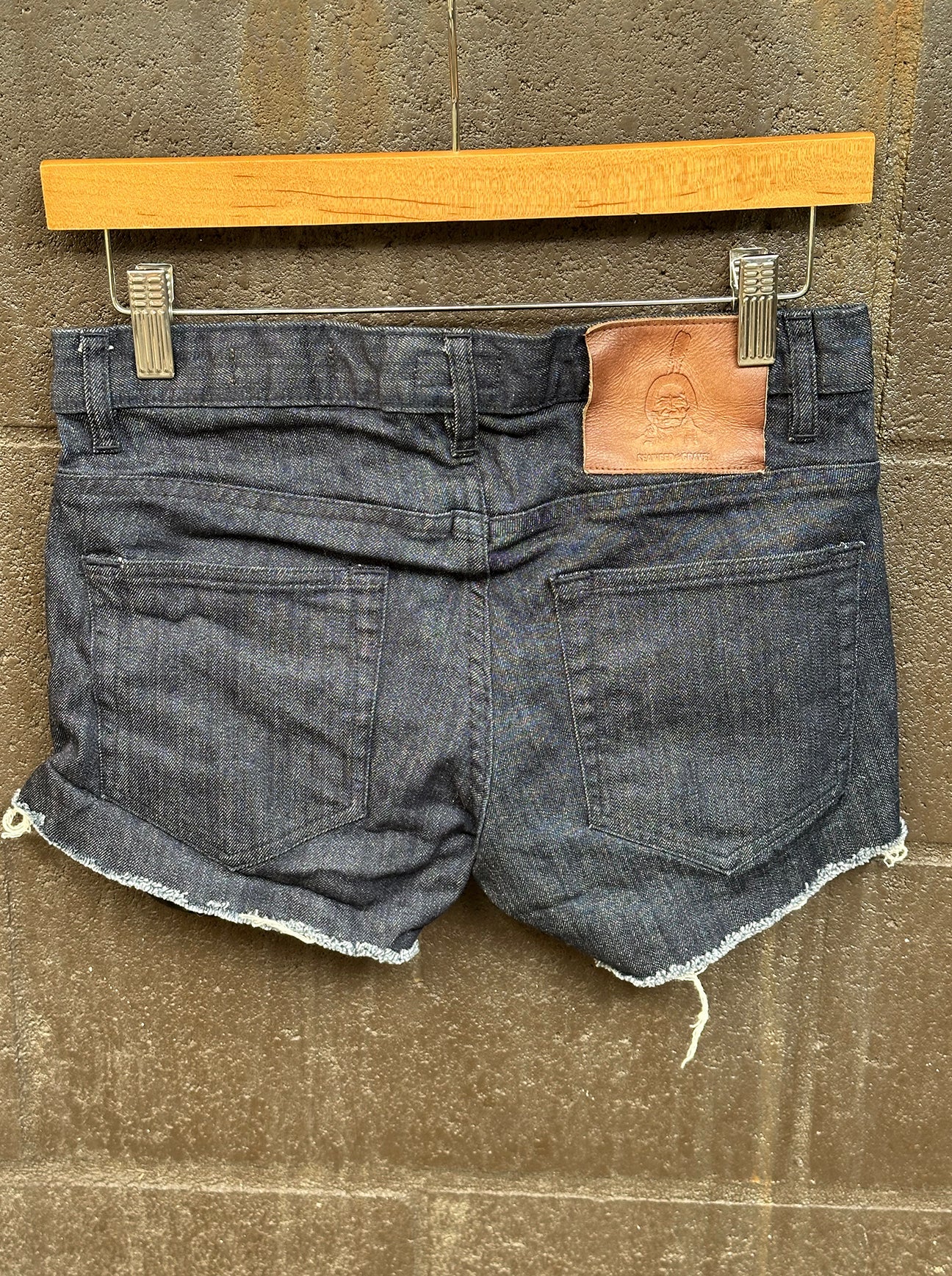 Shorts Cut Off Women's Indigo Denim S&G