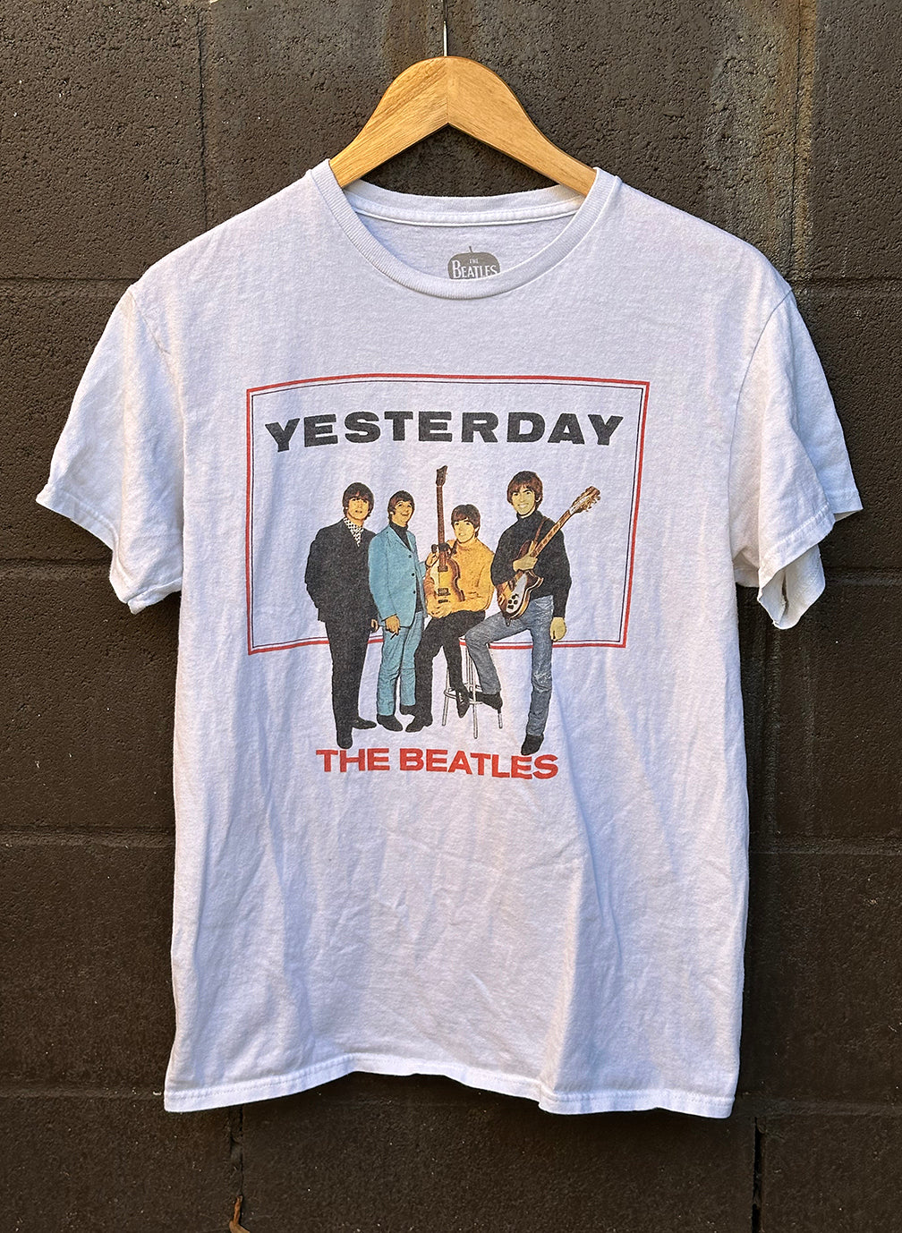 Vintage Tee "The Beatles" 50084 White size M