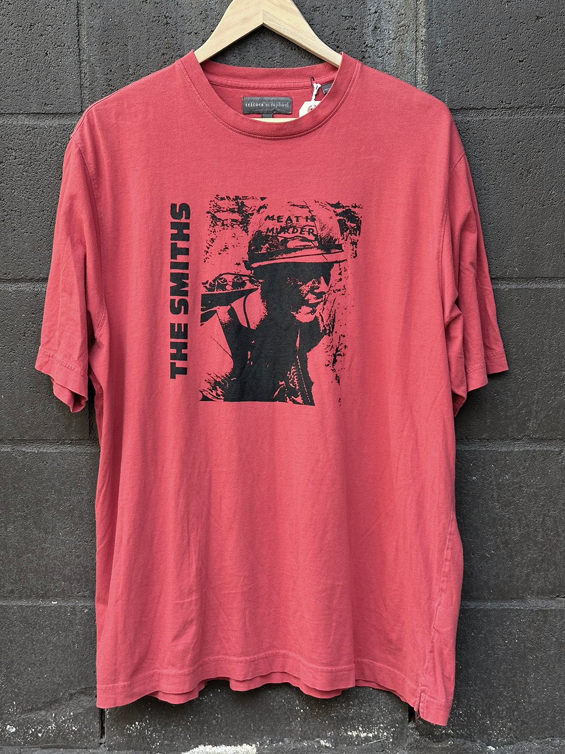 Vintage Tee "The Smiths" 50089 Red L