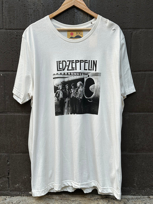 Vintage Tee "Led Zeppelin" 50097 White XXL