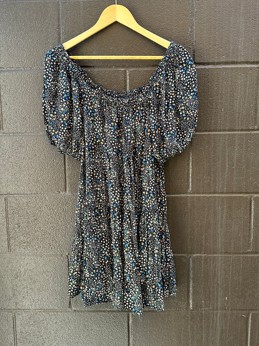 Vintage Dress Print "Fable" 50178 size M