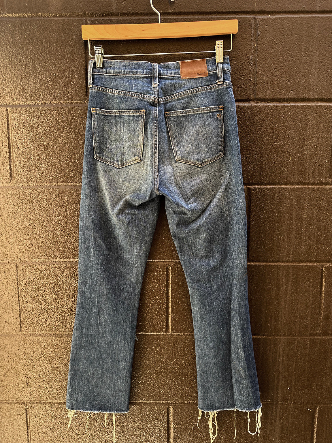 Vintage Pants Denim "Madewell" 50184 size 25