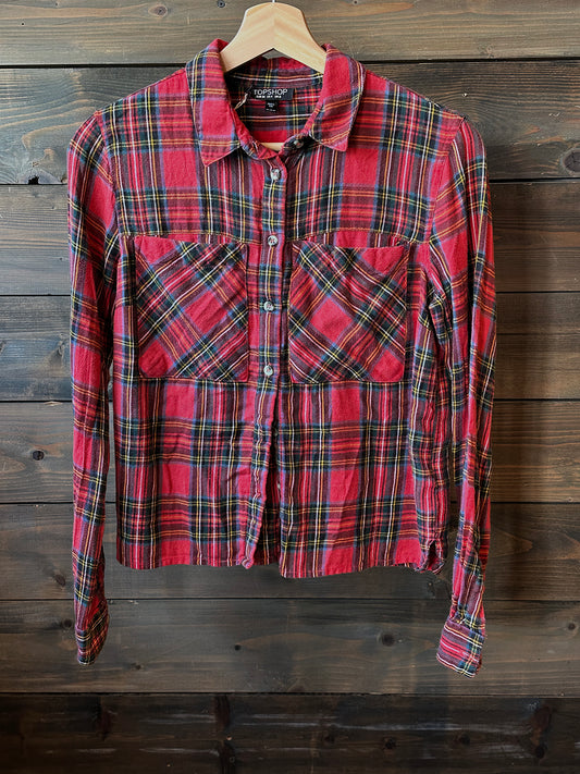 Vintage Shirt Plaid 50716 size 4