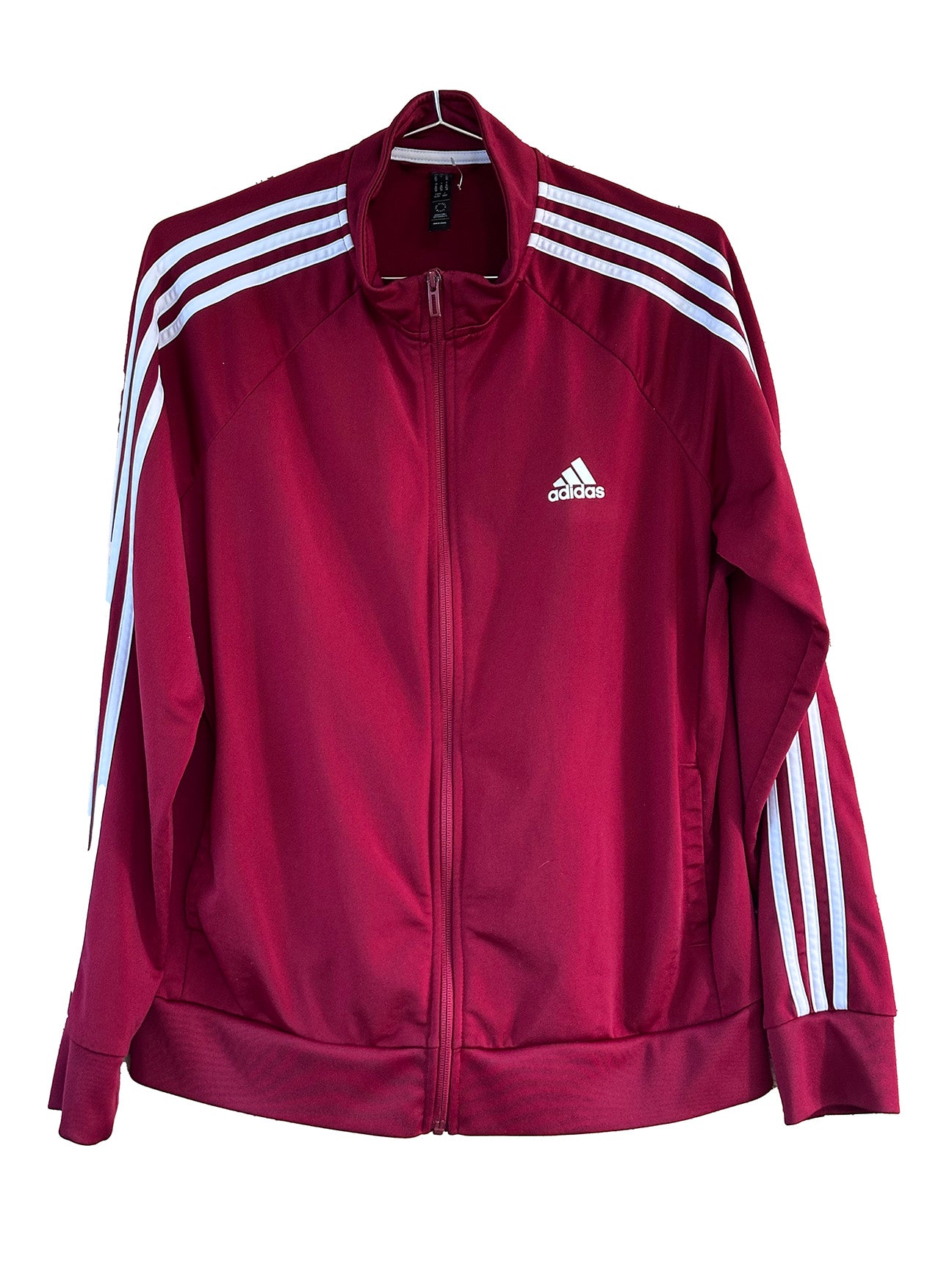 Vintage Adidas Jacket Burgundy XL