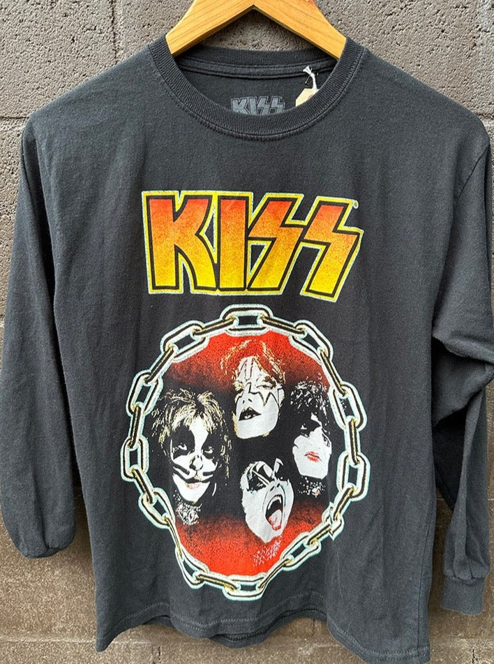 Vintage Tee Rock "Kiss Tour" L/S 40061 XS