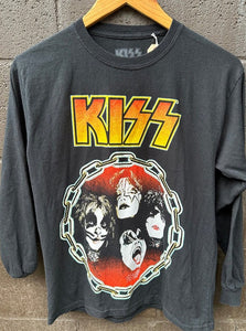 Vintage Tee Rock "Kiss Tour" L/S 40061 XS