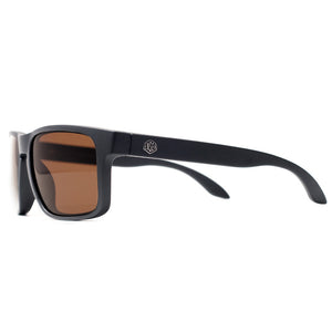 Sunglasses Ensea "Machine" Black Matte Polarized Bronze