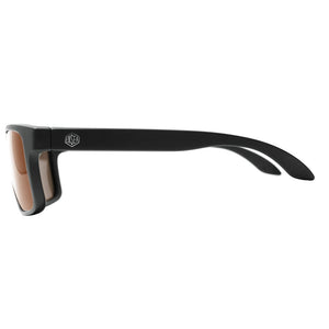 Sunglasses Ensea "Machine" Black Matte Polarized Bronze
