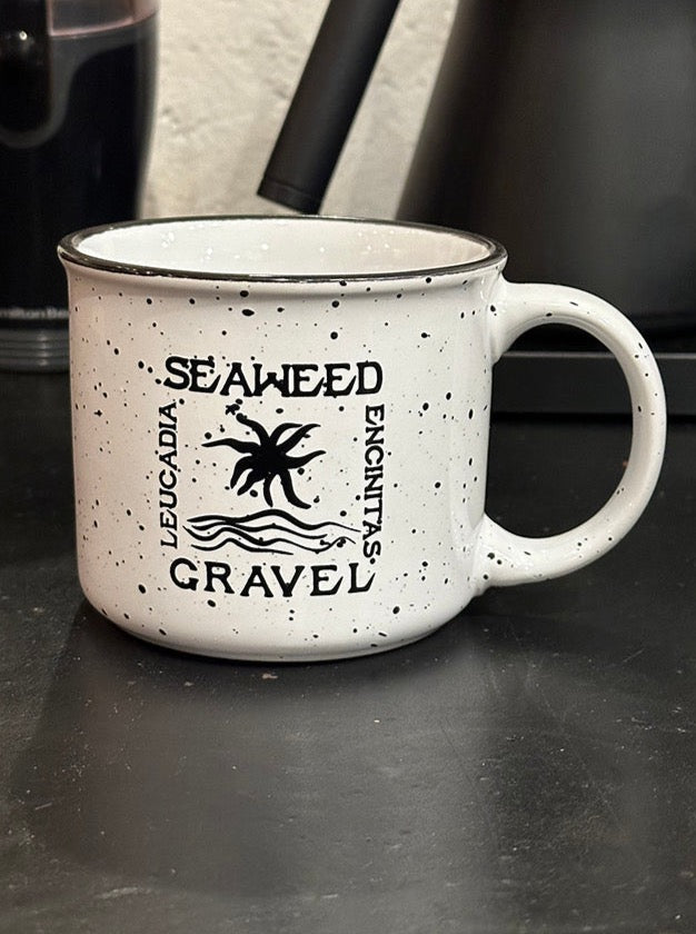 Mug "Seaweed and Gravel" Coffee Mug White