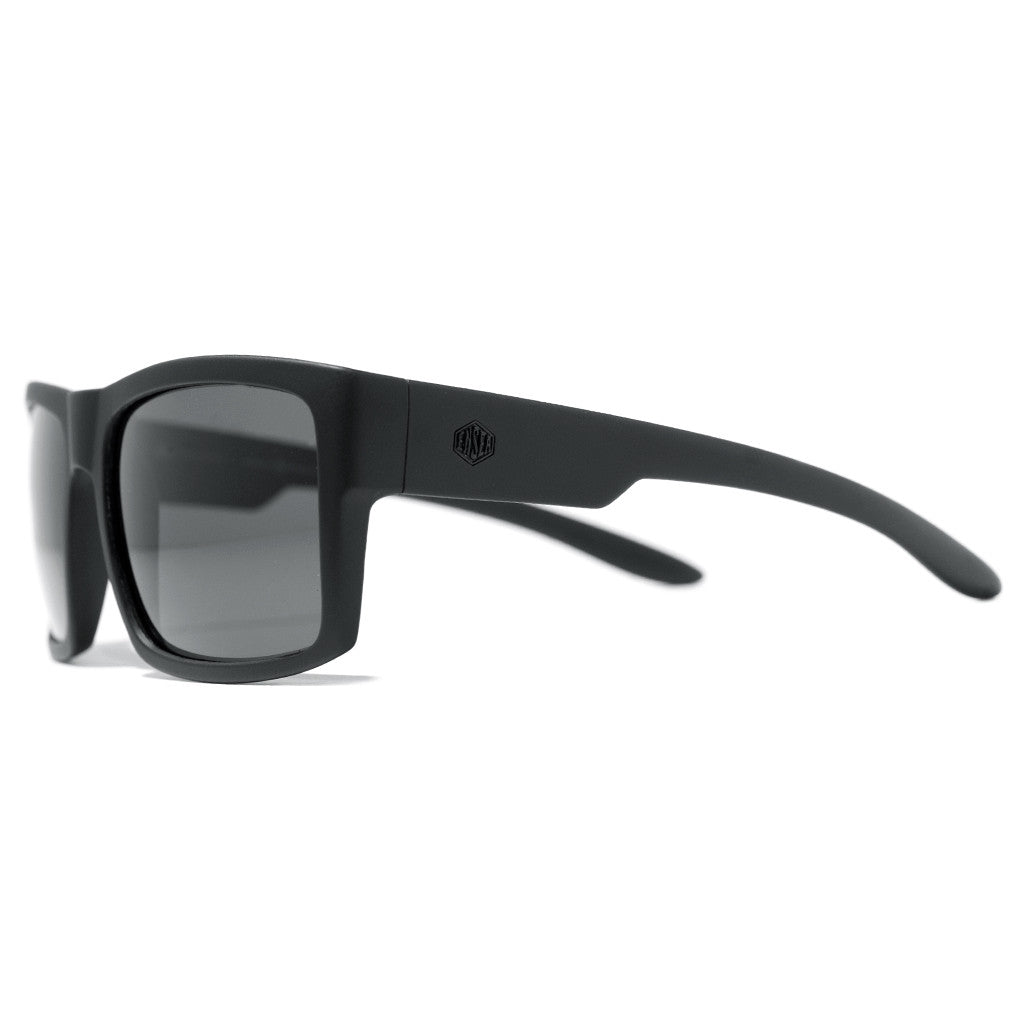 Sunglasses Ensea "Restoration" Black Matte Polarized Smoke