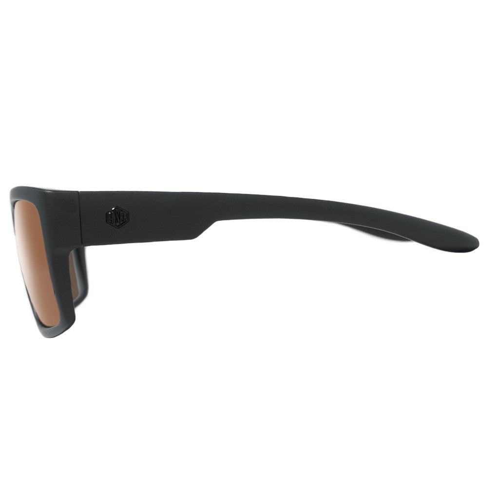 Sunglasses Ensea "Restoration" Black Matte Polarized Bronze
