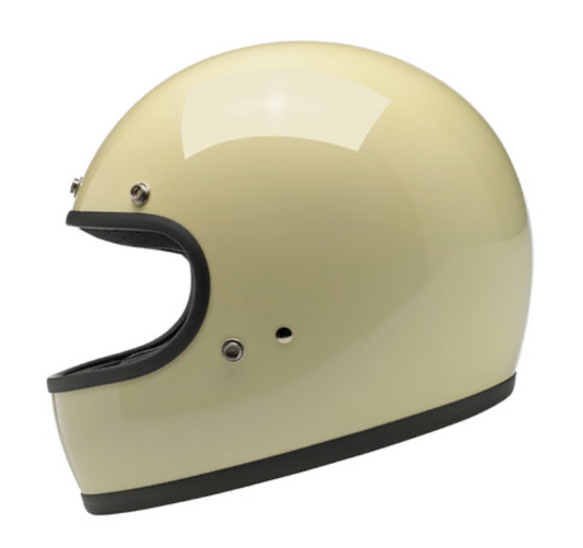 Helmet Full Face Biltwell Vintage White "Gringo"