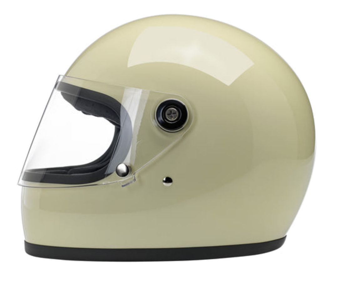 Helmet Gringo S Full Face Biltwell Vintage White