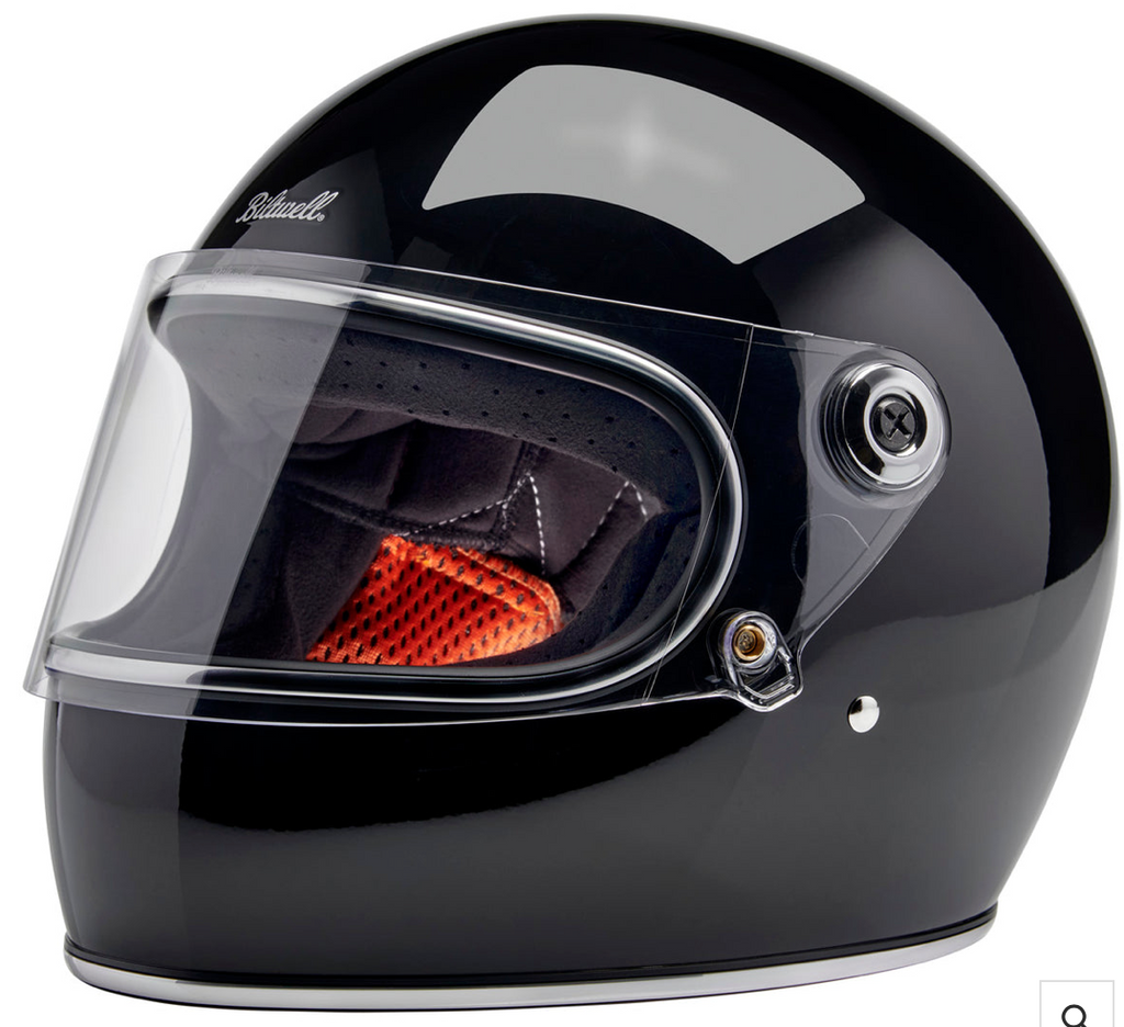 Helmet Gringo S Full Face Biltwell Gloss Black