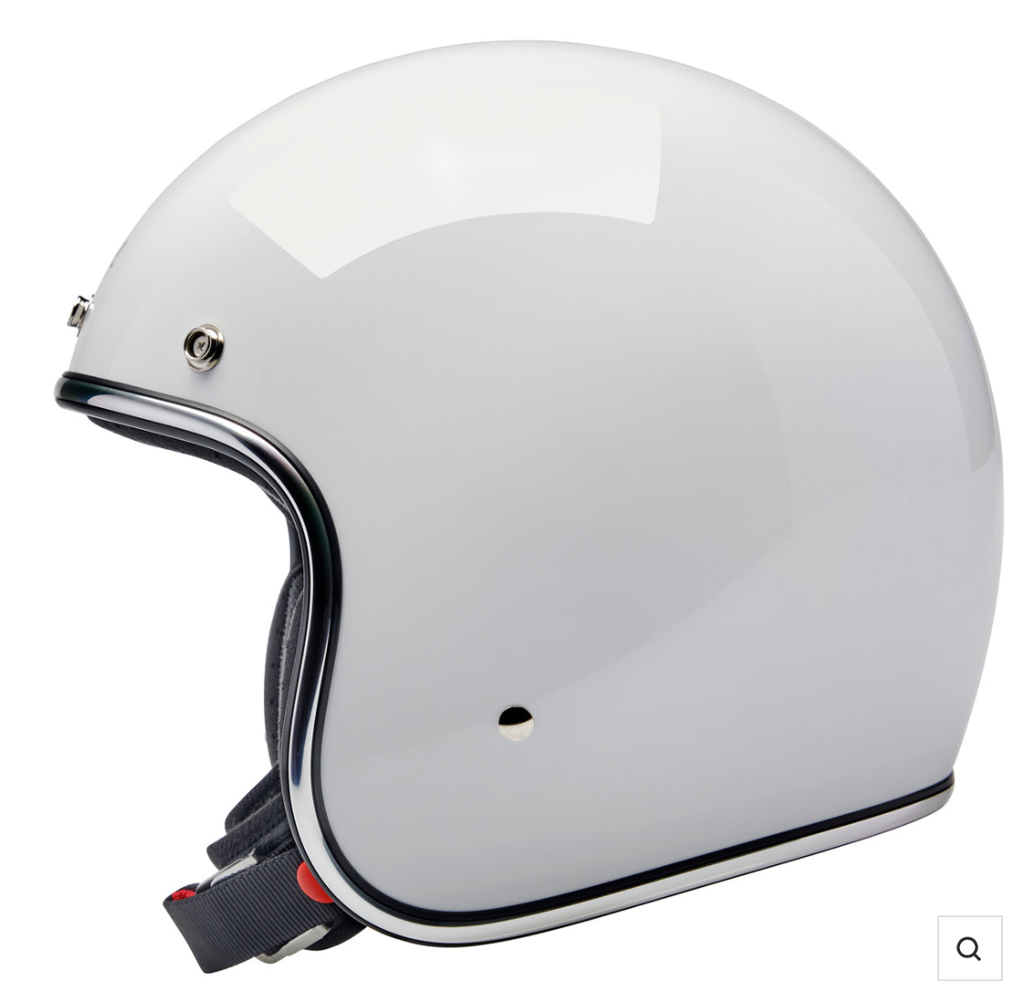 Helmet Bonanza Open Face Biltwell Gloss White