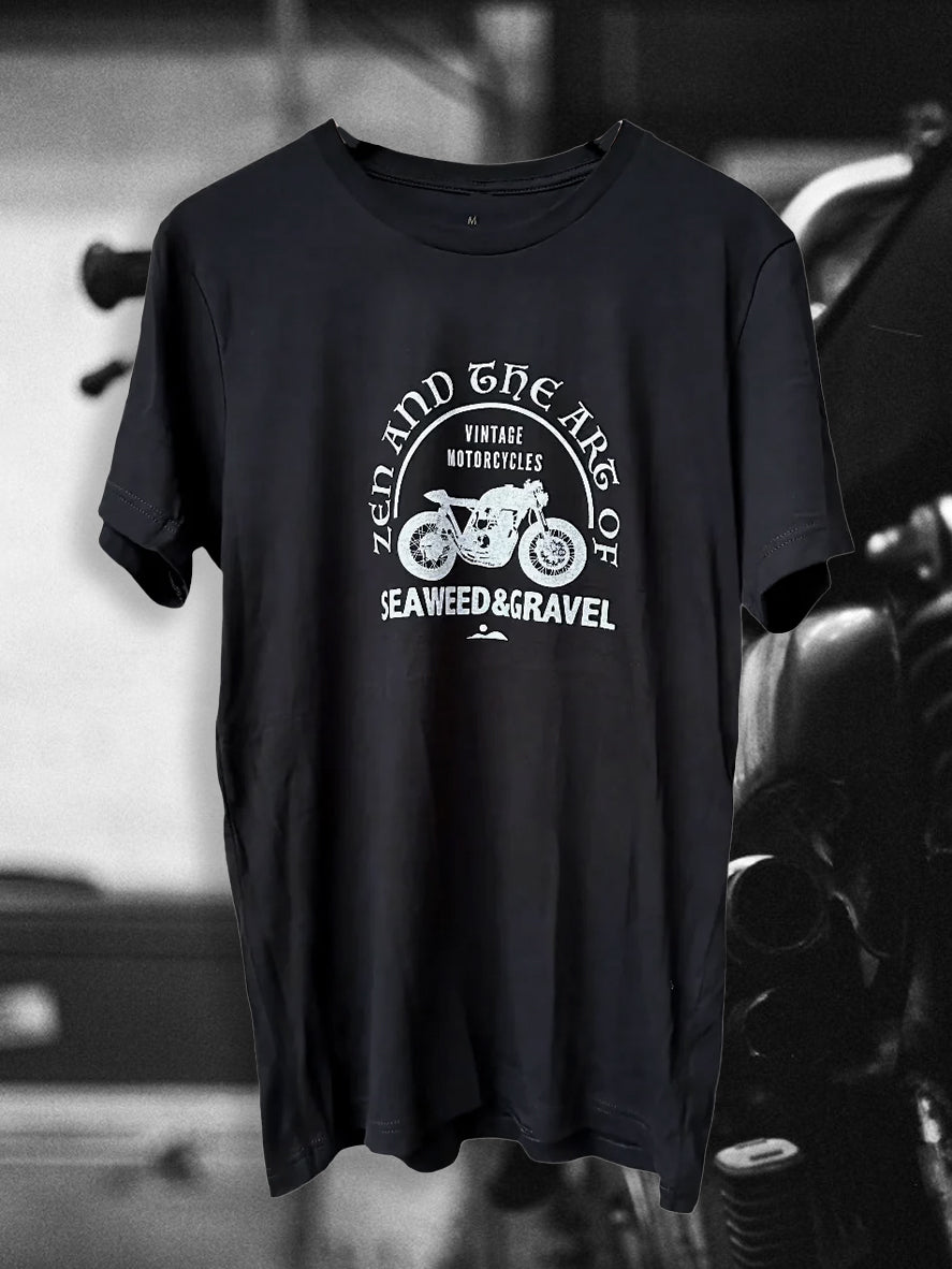 T-Shirt "Zen and the Art" Black S/S