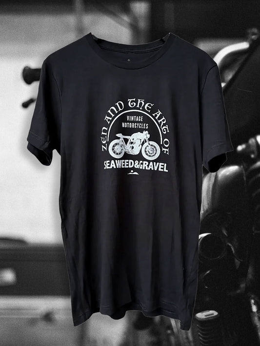 T-Shirt "Zen and the Art" Black S/S
