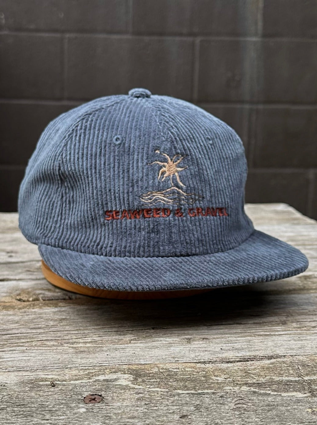 Cap "Cord Sun" Corduroy Slate Hat by S&G