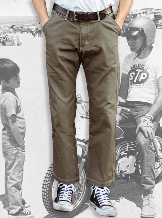 Canvas Pant "Malcolm" Green