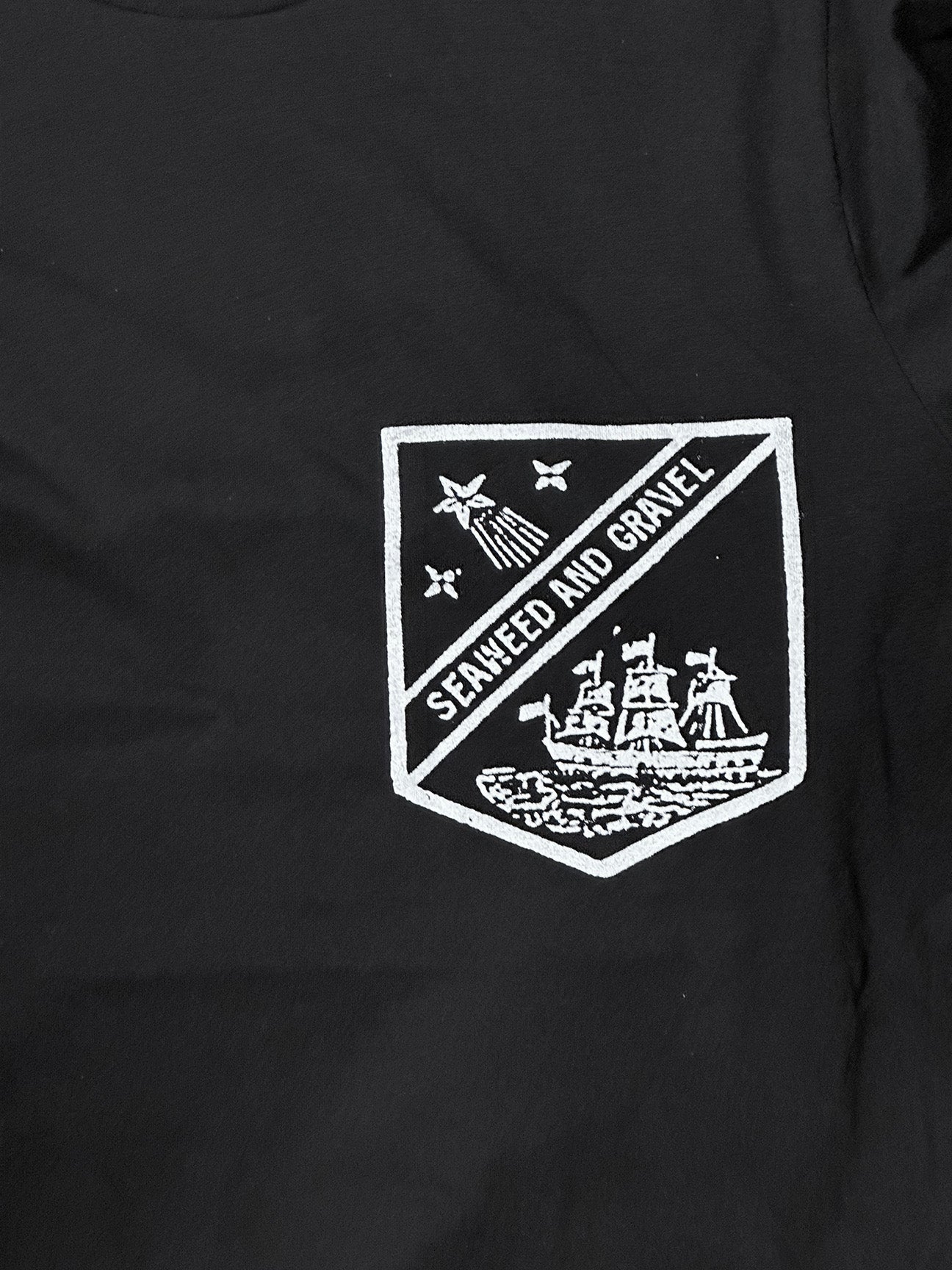 T-Shirt "Seaward Pocket" Black