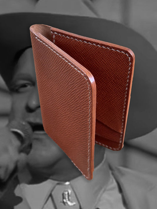 Wallet Bi-Fold Leather Hand Stitched by Talmont